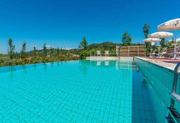 Villa San Gerbero 21: Building Exterior, Food, Hot Tub, Kitchen, Outdoor, Pool, Spring, Summer, Wellness