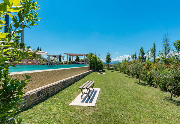 Villa San Gerbero 21: Building Exterior, Food, Hot Tub, Kitchen, Outdoor, Pool, Spring, Summer, Wellness