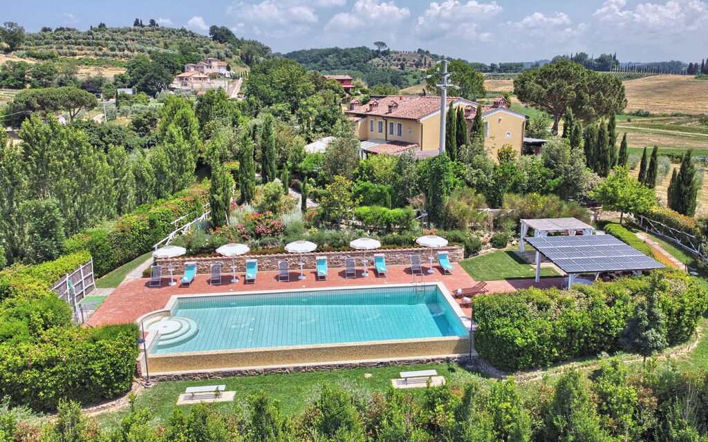 Villa San Gerbero 21: Building Exterior, Food, Hot Tub, Kitchen, Outdoor, Pool, Spring, Summer, Wellness