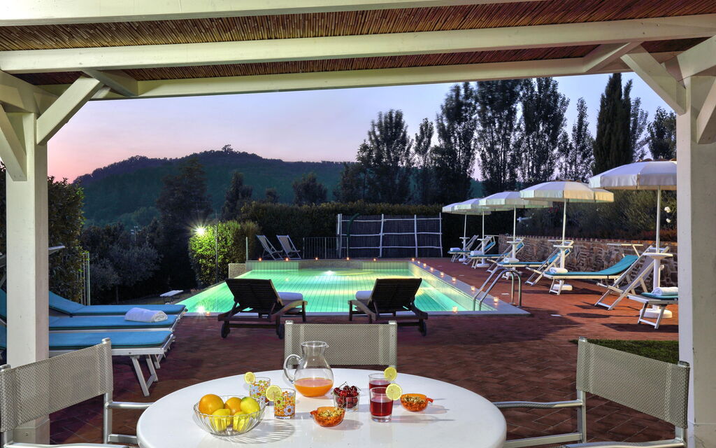 Villa San Gerbero 21: Building Exterior, Food, Hot Tub, Kitchen, Outdoor, Pool, Spring, Summer, Wellness