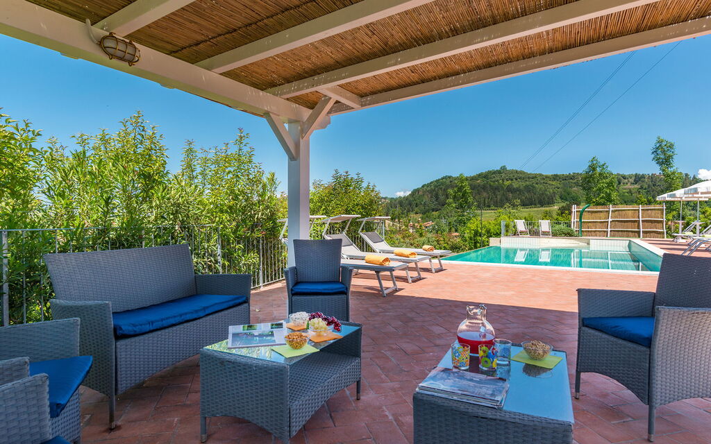 Villa San Gerbero 21: Building Exterior, Food, Hot Tub, Kitchen, Outdoor, Pool, Spring, Summer, Wellness