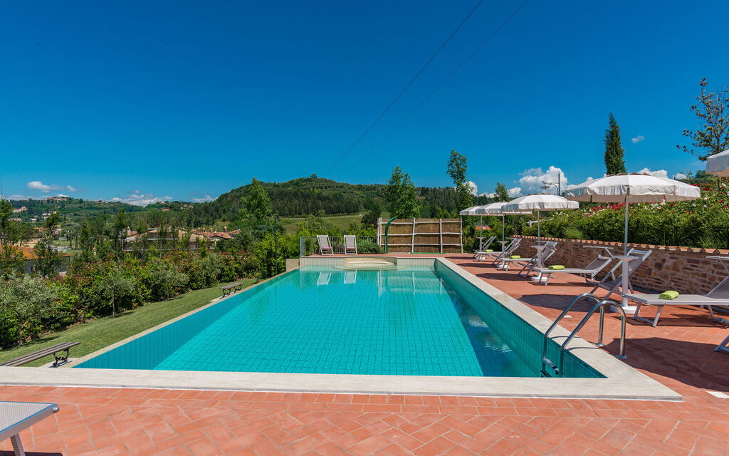 Villa San Gerbero 21: Building Exterior, Food, Hot Tub, Kitchen, Outdoor, Pool, Spring, Summer, Wellness