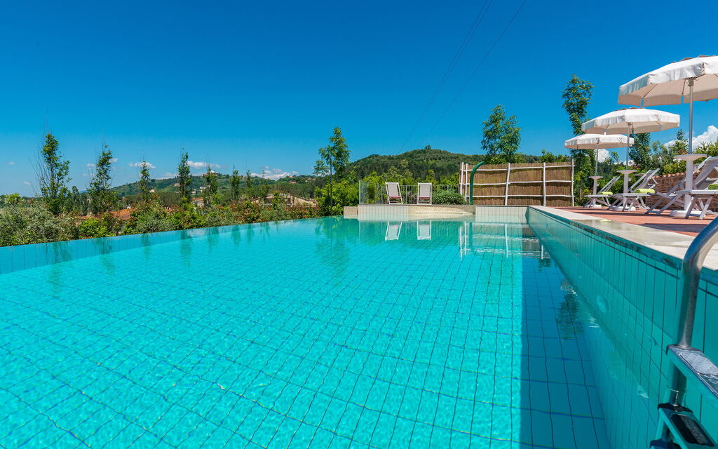 Villa San Gerbero 21: Building Exterior, Food, Hot Tub, Kitchen, Outdoor, Pool, Spring, Summer, Wellness