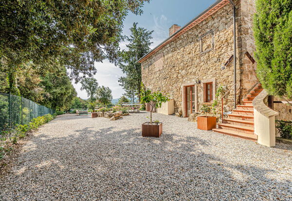 Villa Bolgheri: Attività, Balcone / Terrazza / Patio, Benessere, Caratteristiche, Dettagli della stanza, Entrata Principale, Estate, Esterni, Piscina, Primavera, Vista Panoramica