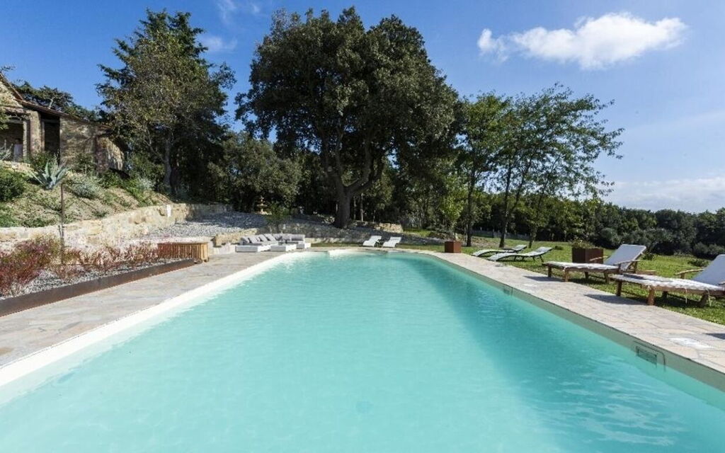 Villa Bolgheri: all'aperto, Attività, Balcone / Terrazza / Patio, Benessere, Caratteristiche, Dettagli della stanza, Entrata Principale, Estate, Esterni, Giardino, Idromassaggio, Piscina, Primavera, Vista Panoramica