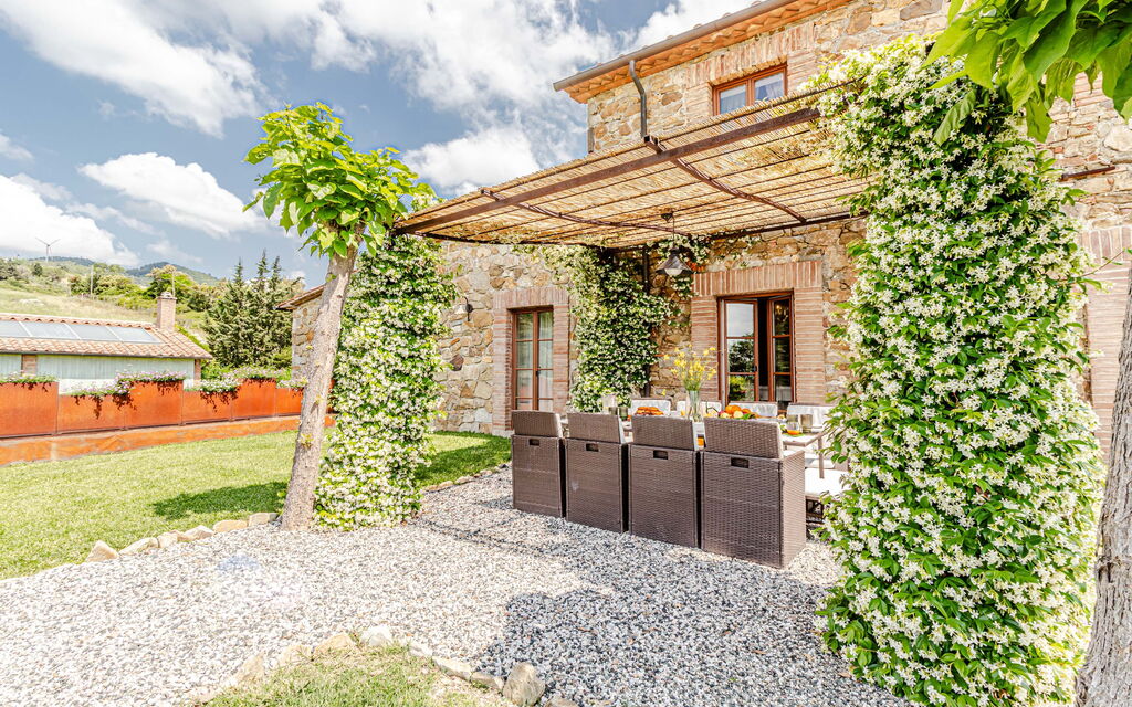 Villa Bolgheri: Attività, Balcone / Terrazza / Patio, Benessere, Caratteristiche, Dettagli della stanza, Entrata Principale, Estate, Esterni, Piscina, Primavera, Vista Panoramica
