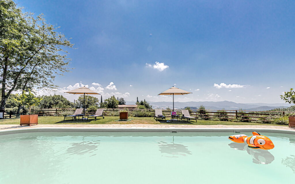Villa Bolgheri: Attività, Balcone / Terrazza / Patio, Benessere, Caratteristiche, Dettagli della stanza, Entrata Principale, Estate, Esterni, Piscina, Primavera, Vista Panoramica