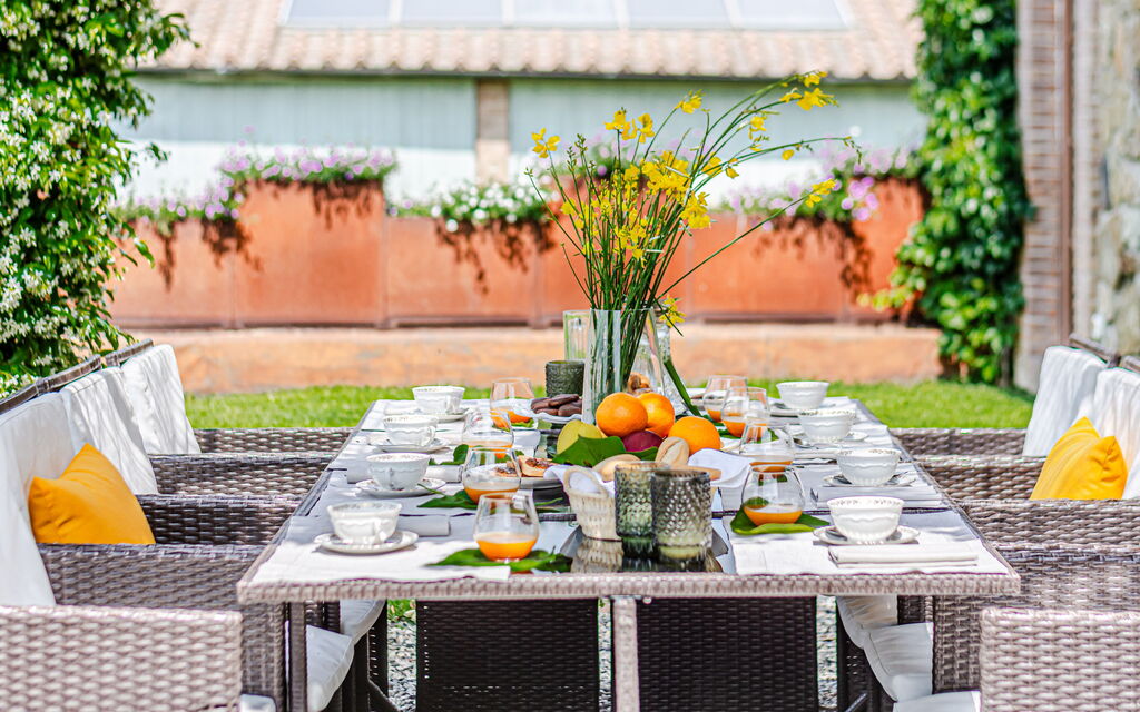 Villa Bolgheri: Attività, Balcone / Terrazza / Patio, Benessere, Caratteristiche, Dettagli della stanza, Entrata Principale, Estate, Esterni, Piscina, Primavera, Vista Panoramica