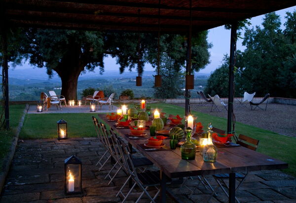 Villa Chiesetti: Attività, Balcone / Terrazza / Patio, Benessere, Caratteristiche, Esterni, Giardino, Piscina, Primavera