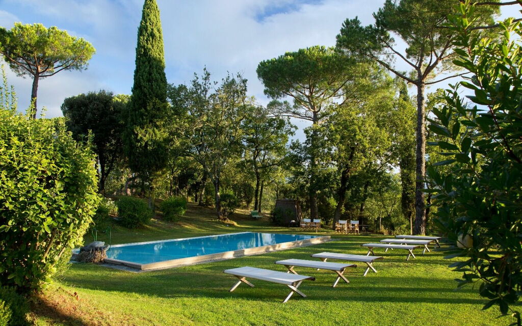 Villa Chiesetti: Activities, Amenities, Balcony / Terrace / Patio, Building Exterior, Garden, Pool, Spring, Wellness