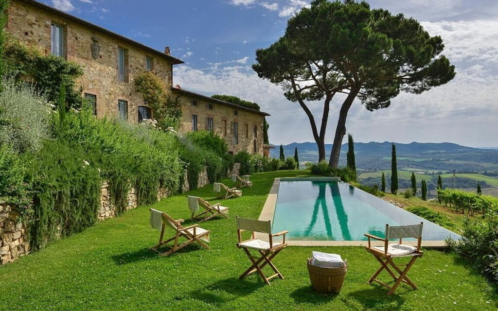 Villa Cerreto: Attività, Estate, Esterni, Giardino, Idromassaggio, Piscina, Primavera, Vista Panoramica