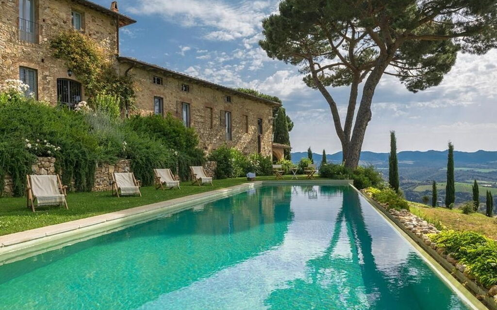 Villa Cerreto: Attività, Estate, Esterni, Giardino, Idromassaggio, Piscina, Primavera, Vista Panoramica