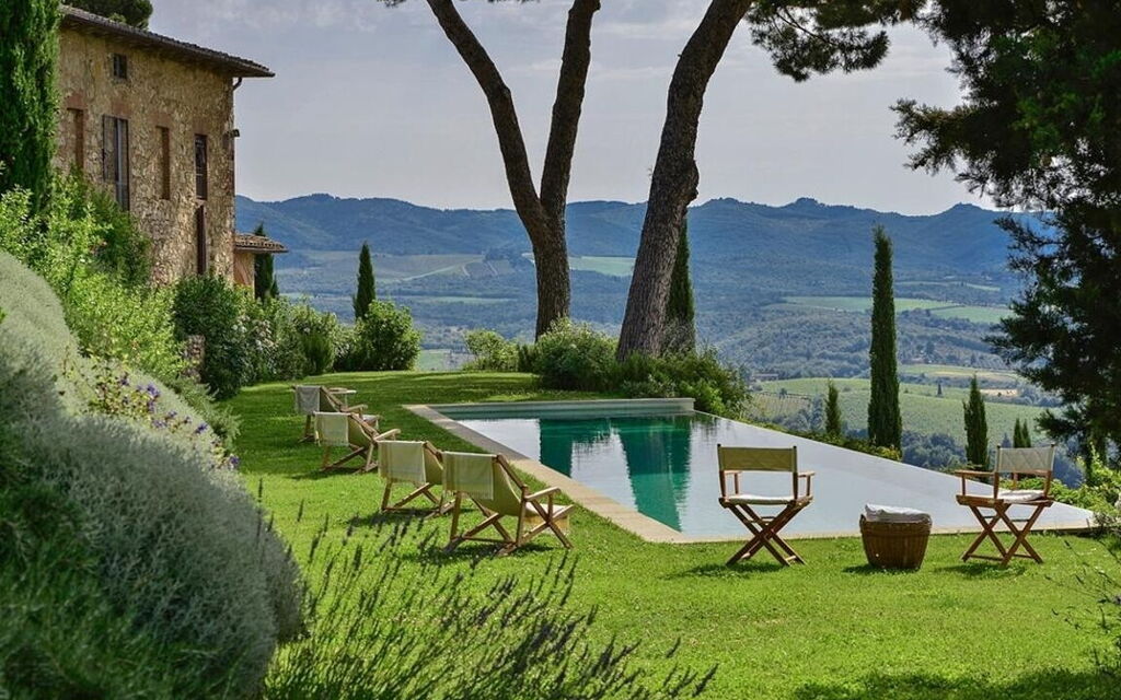 Villa Cerreto: Attività, Estate, Esterni, Giardino, Idromassaggio, Piscina, Primavera, Vista Panoramica