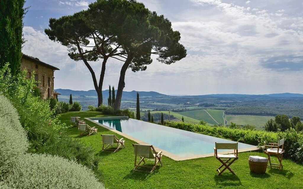 Villa Cerreto: Attività, Estate, Esterni, Giardino, Idromassaggio, Piscina, Primavera, Vista Panoramica