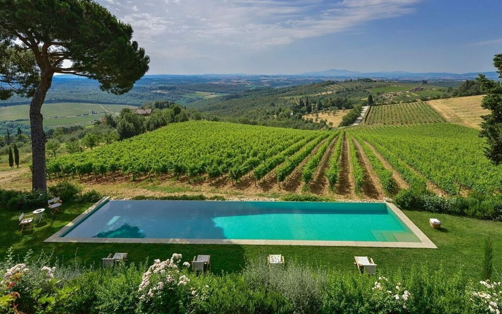 Villa Cerreto: Attività, Estate, Esterni, Giardino, Idromassaggio, Piscina, Primavera, Vista Panoramica