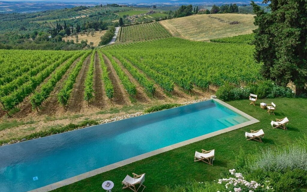 Villa Cerreto: Attività, Estate, Esterni, Giardino, Idromassaggio, Piscina, Primavera, Vista Panoramica