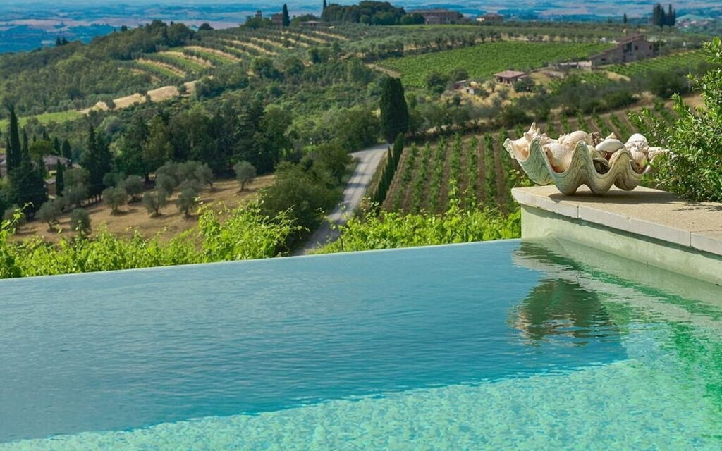 Villa Cerreto: Attività, Estate, Esterni, Giardino, Idromassaggio, Piscina, Primavera, Vista Panoramica