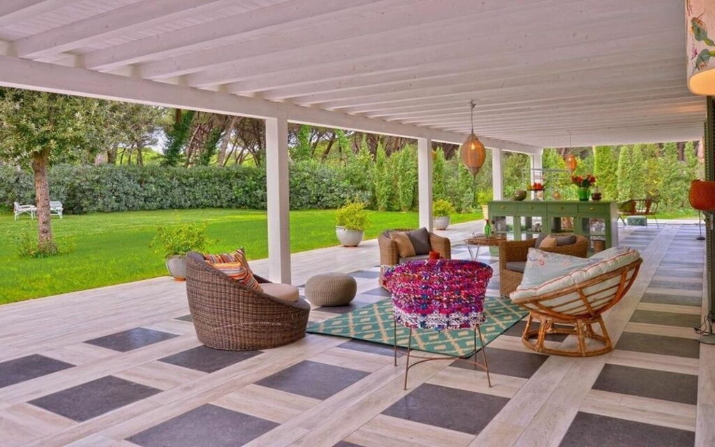 Villa Verde Beach: all'aperto, Balcone / Terrazza / Patio, Caratteristiche, Estate, Esterni, Giardino, Primavera