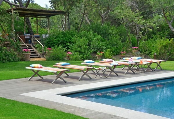 Villa Bibbona: all'aperto, Balcone / Terrazza / Patio, Estate, Esterni, Giardino, Piscina, Primavera