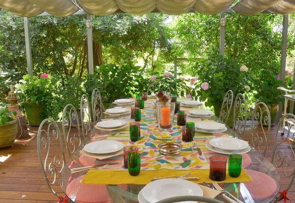 Villa Bibbona: all'aperto, Balcone / Terrazza / Patio, Estate, Esterni, Giardino, Piscina, Primavera