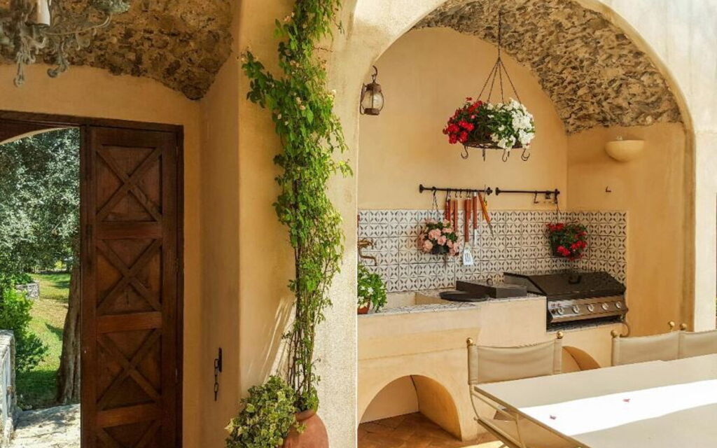 Villa Manieri: Activities, Amenities, Balcony / Terrace / Patio, Building Exterior, Garden, Pool, Spring, Summer, Wellness