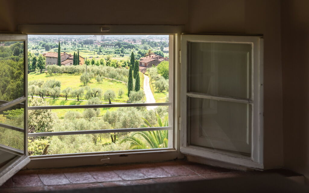 Villa Collini: Activities, Amenities, Balcony / Terrace / Patio, Building Exterior, Food, Garden, Main Entrance, Pool, Spring, Summer