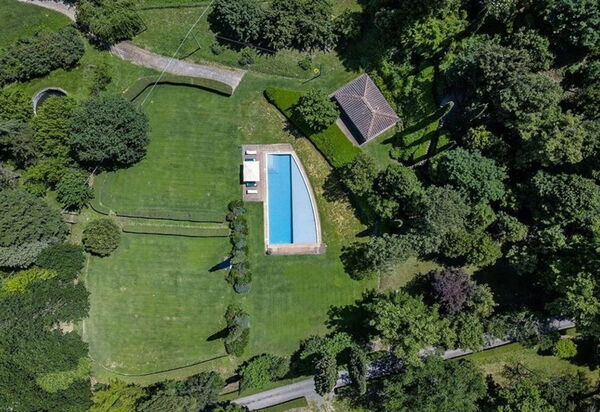 Villa Dal Ponte: Amenities, Balcony / Terrace / Patio, Building Exterior, Garden, Hot Tub, Pool, Spring, Summer, Wellness