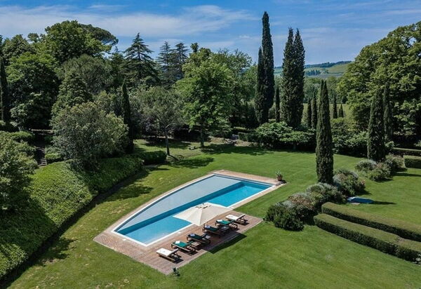 Villa Dal Ponte: Amenities, Balcony / Terrace / Patio, Building Exterior, Garden, Hot Tub, Pool, Spring, Summer, Wellness