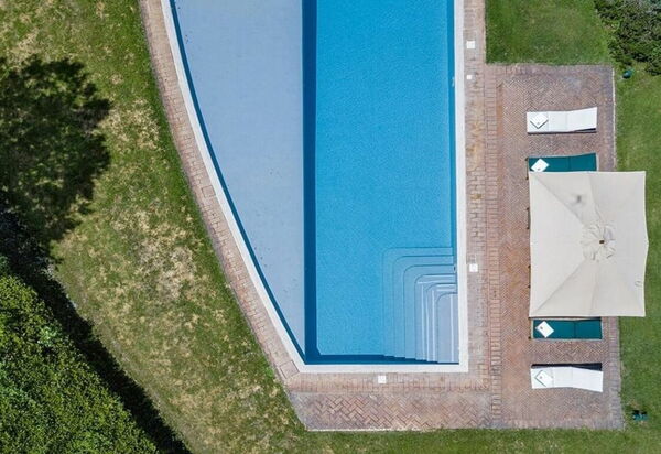 Villa Dal Ponte: Amenities, Balcony / Terrace / Patio, Building Exterior, Garden, Hot Tub, Pool, Spring, Summer, Wellness