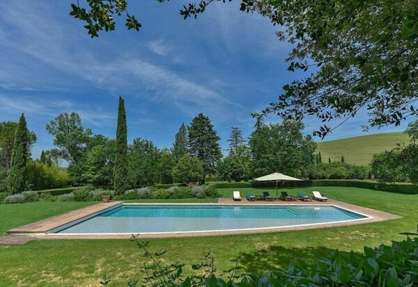 Villa Dal Ponte: Amenities, Balcony / Terrace / Patio, Building Exterior, Garden, Hot Tub, Pool, Spring, Summer, Wellness