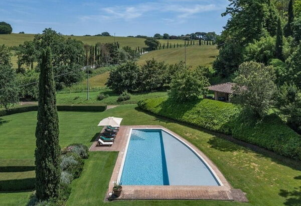 Villa Dal Ponte: Amenities, Balcony / Terrace / Patio, Building Exterior, Garden, Hot Tub, Pool, Spring, Summer, Wellness