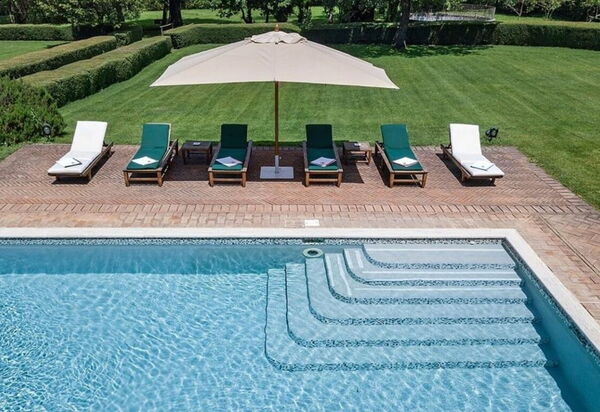 Villa Dal Ponte: Amenities, Balcony / Terrace / Patio, Building Exterior, Garden, Hot Tub, Pool, Spring, Summer, Wellness