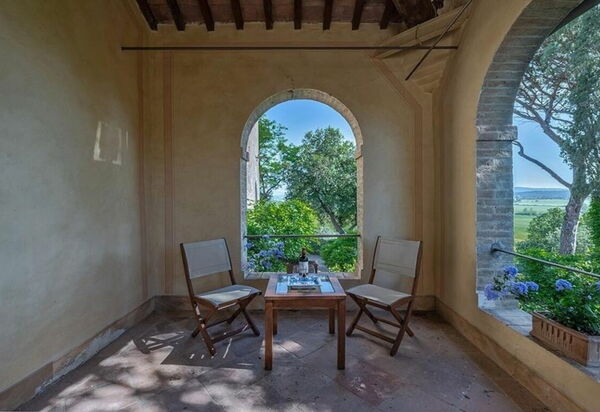 Villa Dal Ponte: Amenities, Balcony / Terrace / Patio, Building Exterior, Garden, Hot Tub, Pool, Spring, Summer, Wellness