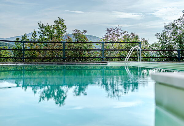 Villa Le Croci: Attività, Balcone / Terrazza / Patio, Caratteristiche, Dettagli della stanza, Entrata Principale, Estate, Esterni, Piscina, Primavera, Servizi