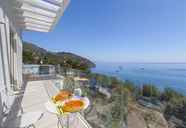 Villa Neri: Balcony / Terrace / Patio, Building Exterior, Garden, Main Entrance, Pool, Spring, Summer