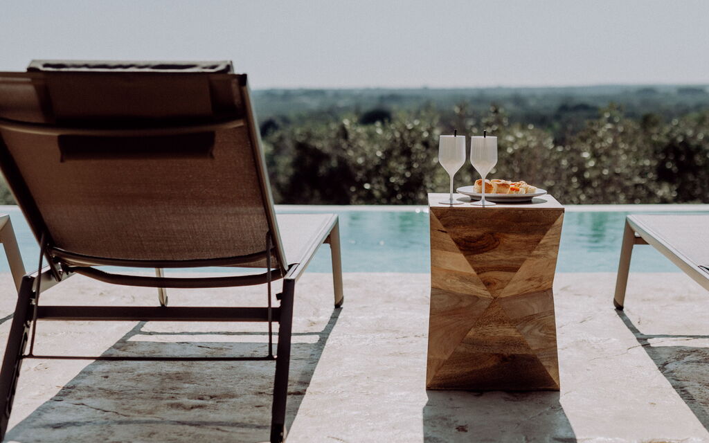 Villa Trullo Il Pajaro: Activities, Amenities, Balcony / Terrace / Patio, Building Exterior, Garden, Kitchen, Main Entrance, Pool, Spring, Summer