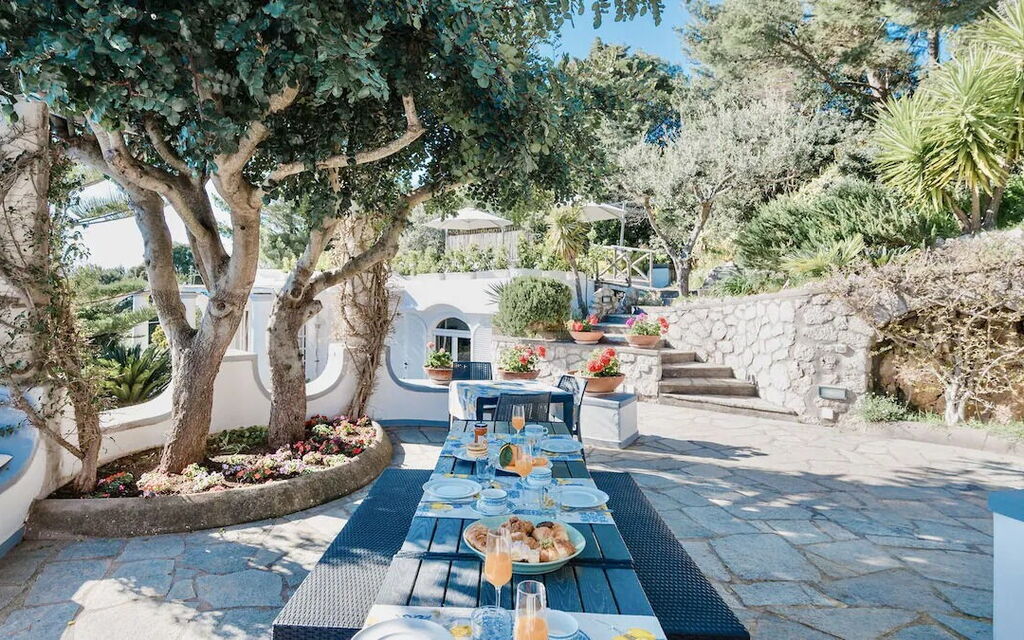 Villa Merighi: Attività, Bagno, Caratteristiche, Estate, Esterni, Giardino, Piscina, Primavera