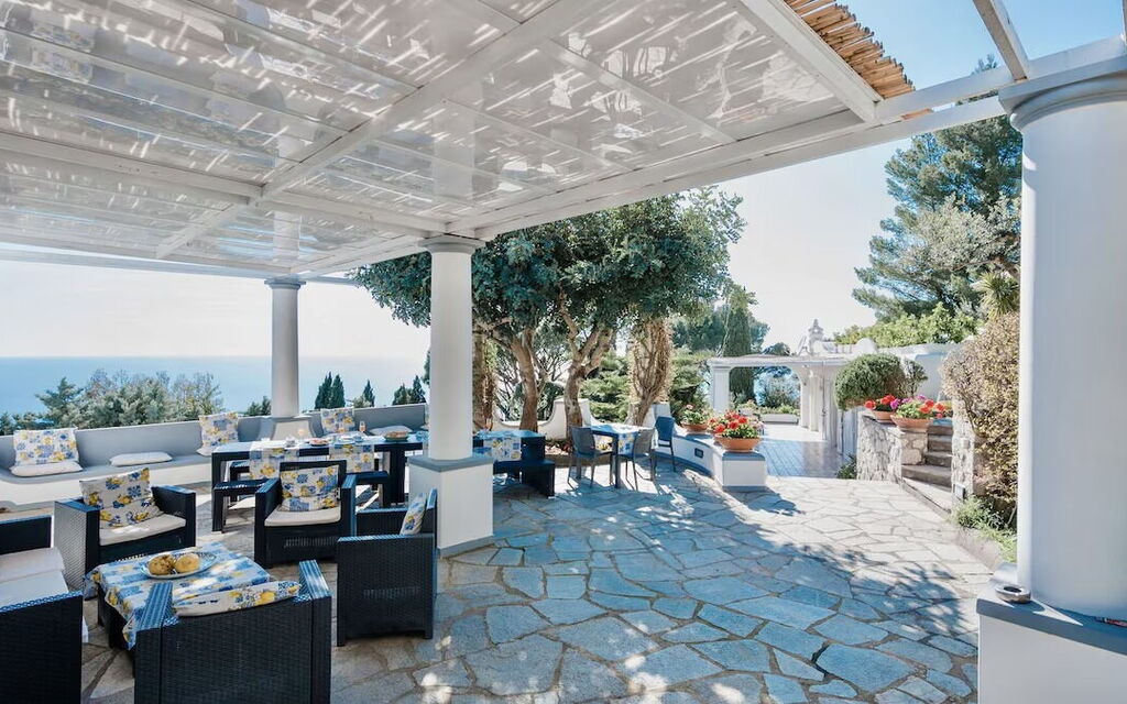 Villa Merighi: Attività, Bagno, Caratteristiche, Estate, Esterni, Giardino, Piscina, Primavera