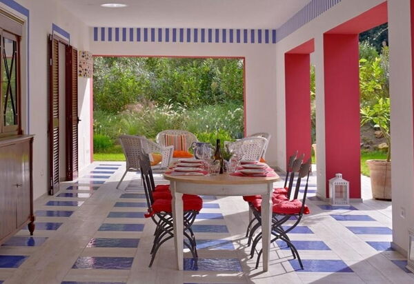 Villa Rossa: Attività, Bagno, Balcone / Terrazza / Patio, Caratteristiche, Estate, Esterni, Giardino, Piscina, Primavera