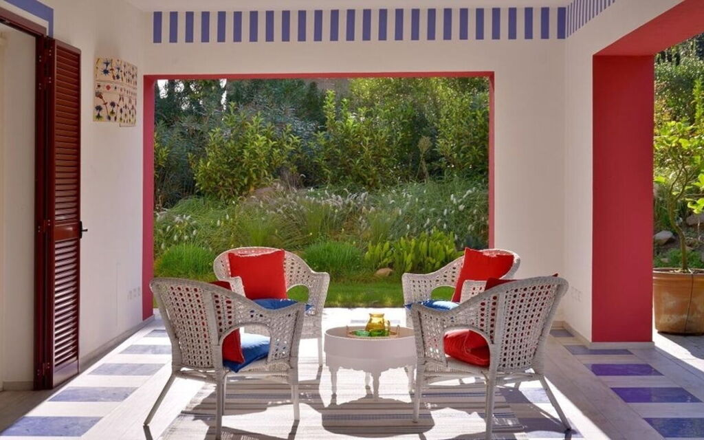 Villa Rossa: Attività, Bagno, Balcone / Terrazza / Patio, Caratteristiche, Estate, Esterni, Giardino, Piscina, Primavera