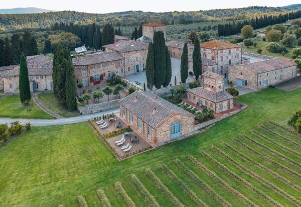 Villa Nero Scopeti: Activities, Balcony / Terrace / Patio, Building Exterior, Garden, Main Entrance, Spring, Summer