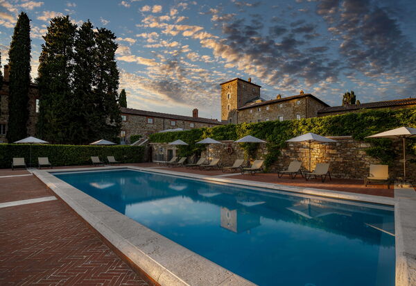Villa Nero Scopeti: Activities, Balcony / Terrace / Patio, Building Exterior, Garden, Main Entrance, Spring, Summer