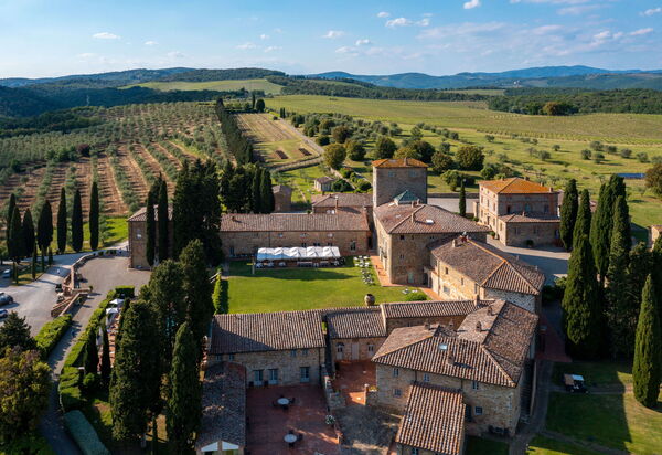 Villa Nero Scopeti: Activities, Balcony / Terrace / Patio, Building Exterior, Garden, Main Entrance, Spring, Summer