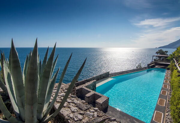 Villa Maiolica: Activities, Balcony / Terrace / Patio, Building Exterior, Garden, Pool, Room Detail, Spring, Summer, Wellness