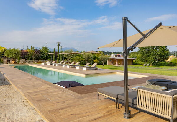 Villa Mocasina: Activities, Amenities, Balcony / Terrace / Patio, Building Exterior, Golf, Pool, Spring, Summer, Wellness