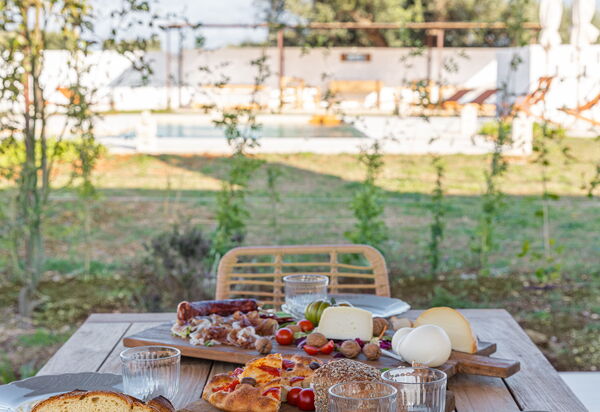 Villa Arancio: Activities, Amenities, Balcony / Terrace / Patio, Building Exterior, Facilities, Food, Kitchen, Pool, Spring, Summer, Wellness