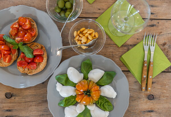 Villa Arancio: Activities, Amenities, Balcony / Terrace / Patio, Building Exterior, Facilities, Food, Kitchen, Pool, Spring, Summer, Wellness