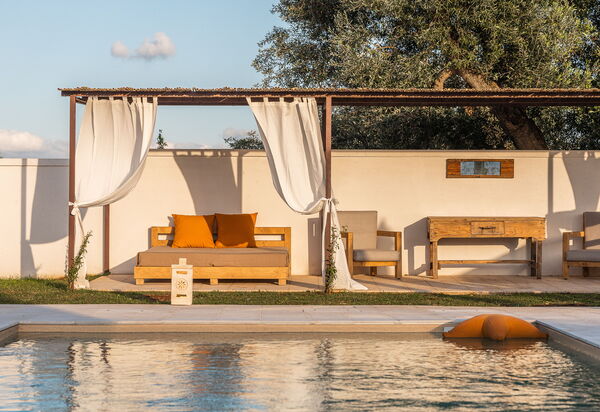 Villa Arancio: Activities, Amenities, Balcony / Terrace / Patio, Building Exterior, Facilities, Food, Kitchen, Pool, Spring, Summer, Wellness