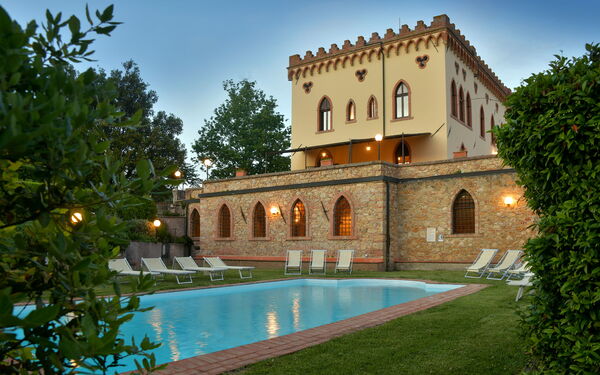 Castello Benedetti: Activities, Amenities, Building Exterior, City, Garden, Living Room, Pool, Spring, Summer