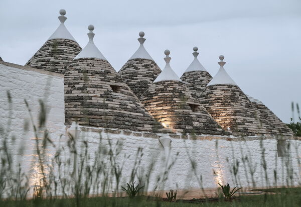 Trullo Cinzia: Activities, Amenities, Balcony / Terrace / Patio, Building Exterior, Facilities, Garden, Pool, Spring, Summer